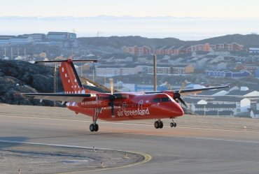 Air Greenland Turboprop Picture: Facebook/ Air Greenland